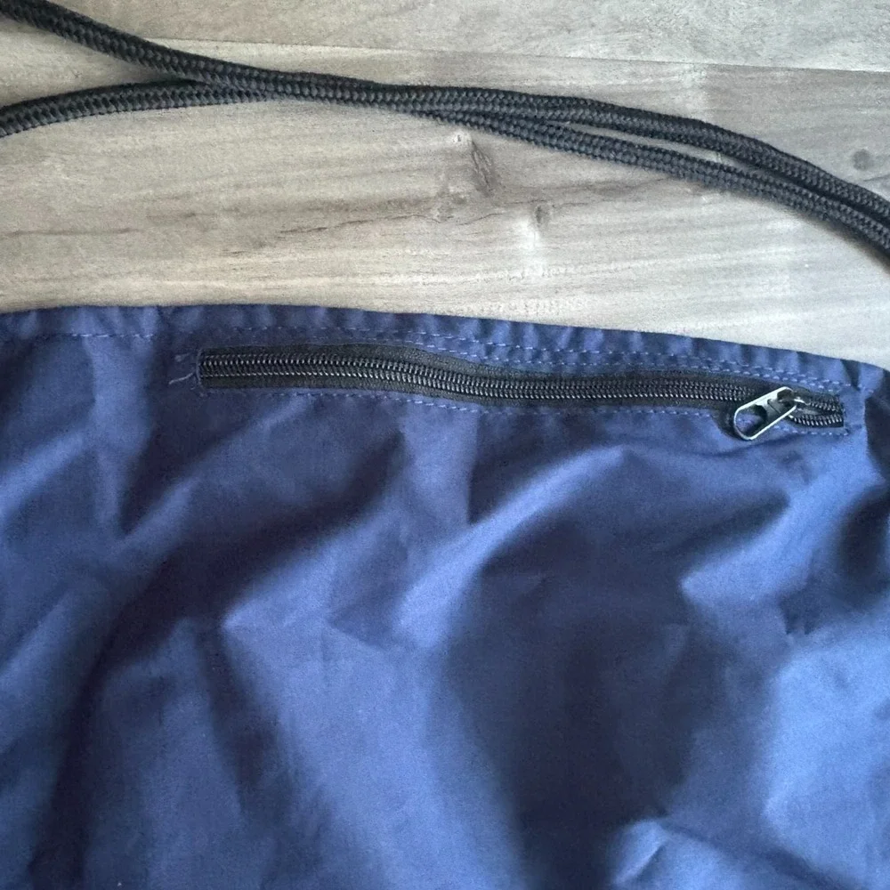 Nike Navy Drawstring Gym Bag 17